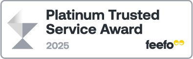 2020 Platinum Feefo Trusted Service Award